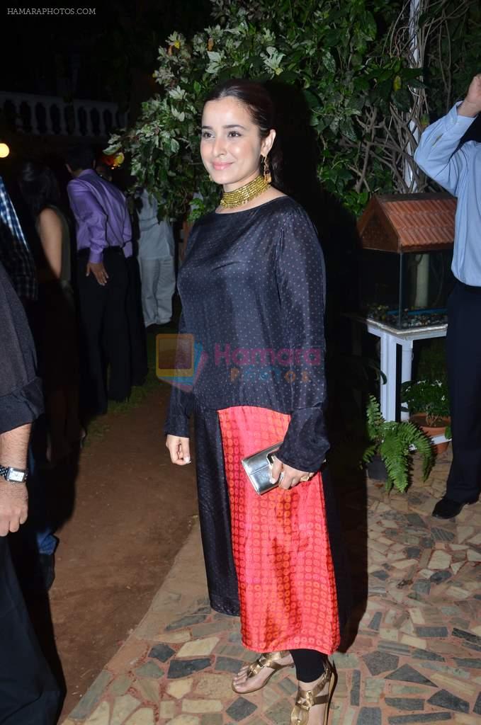 Simone Singh at Shaina NC party for the new CM of GOA on 17th April 2012