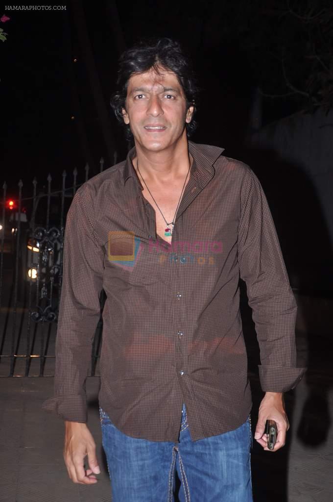 Chunky Pandey at Shaina NC party for the new CM of GOA on 17th April 2012