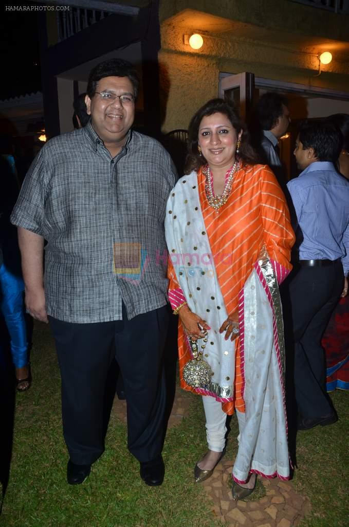 dilip and shalini piramal at Shaina NC party for the new CM of GOA on 17th April 2012