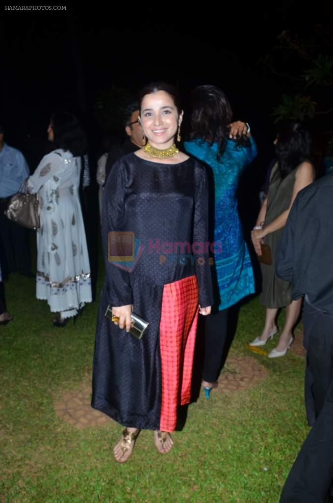 Simone Singh at Shaina NC party for the new CM of GOA on 17th April 2012