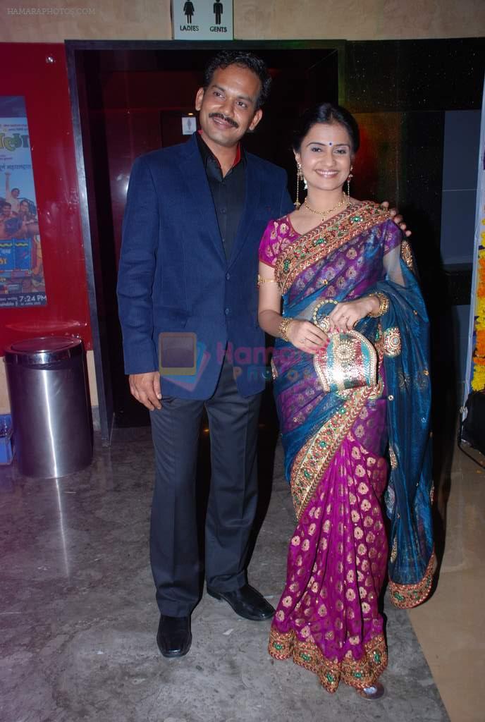 Amruta Subhash at Marathi film Masala premiere in Mumbai on 19th April 2012