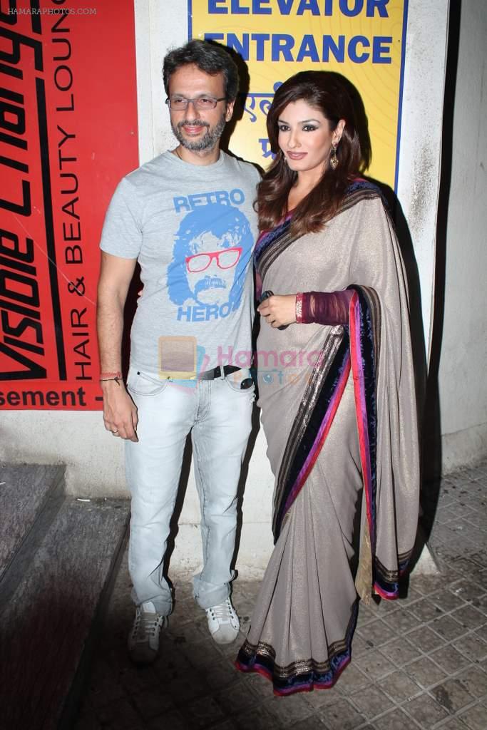 Raveena Tandon at Vicky Donor special screening hosted by John in PVR, Juhu, Mumbai on 19th April 2012