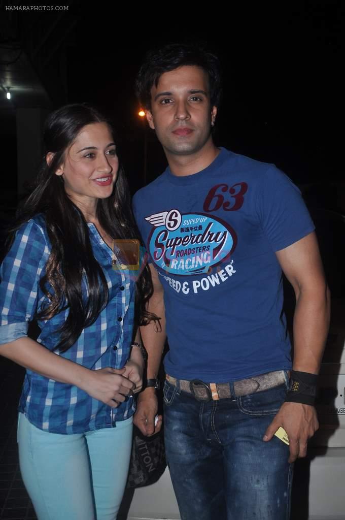 Aamir Ali, Sanjeeda Sheikh at Vicky Donor special screening hosted by John in PVR, Juhu, Mumbai on 19th April 2012