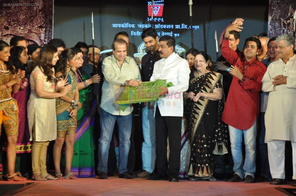 Nitin Desai at Nitin Desai's Ajintha music launch in Kohinoor Hotel, Mumbai on 19th April 2012