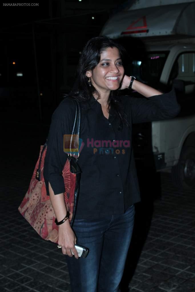Renuka Shahane at Vicky Donor special screening hosted by John in PVR, Juhu, Mumbai on 19th April 2012