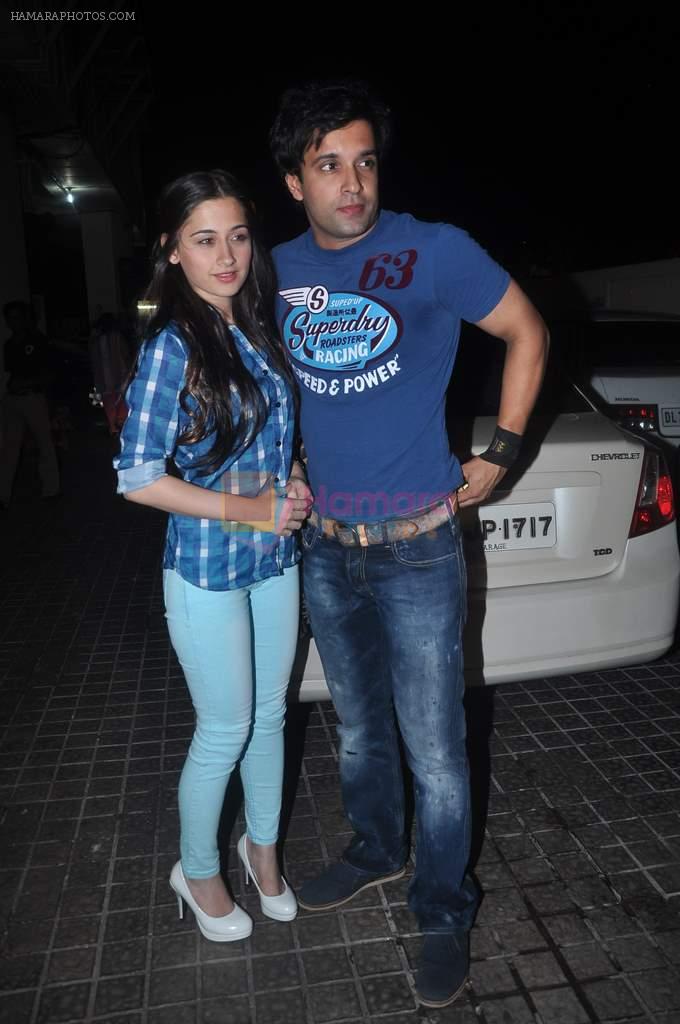 Aamir Ali, Sanjeeda Sheikh at Vicky Donor special screening hosted by John in PVR, Juhu, Mumbai on 19th April 2012