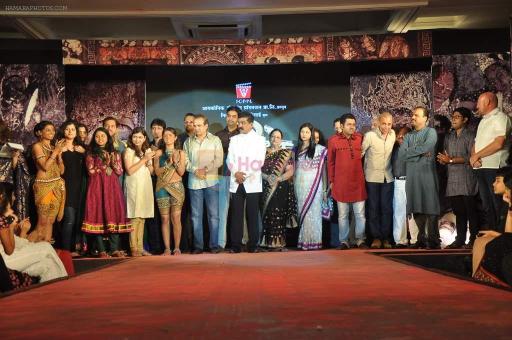 Nitin Desai at Nitin Desai's Ajintha music launch in Kohinoor Hotel, Mumbai on 19th April 2012