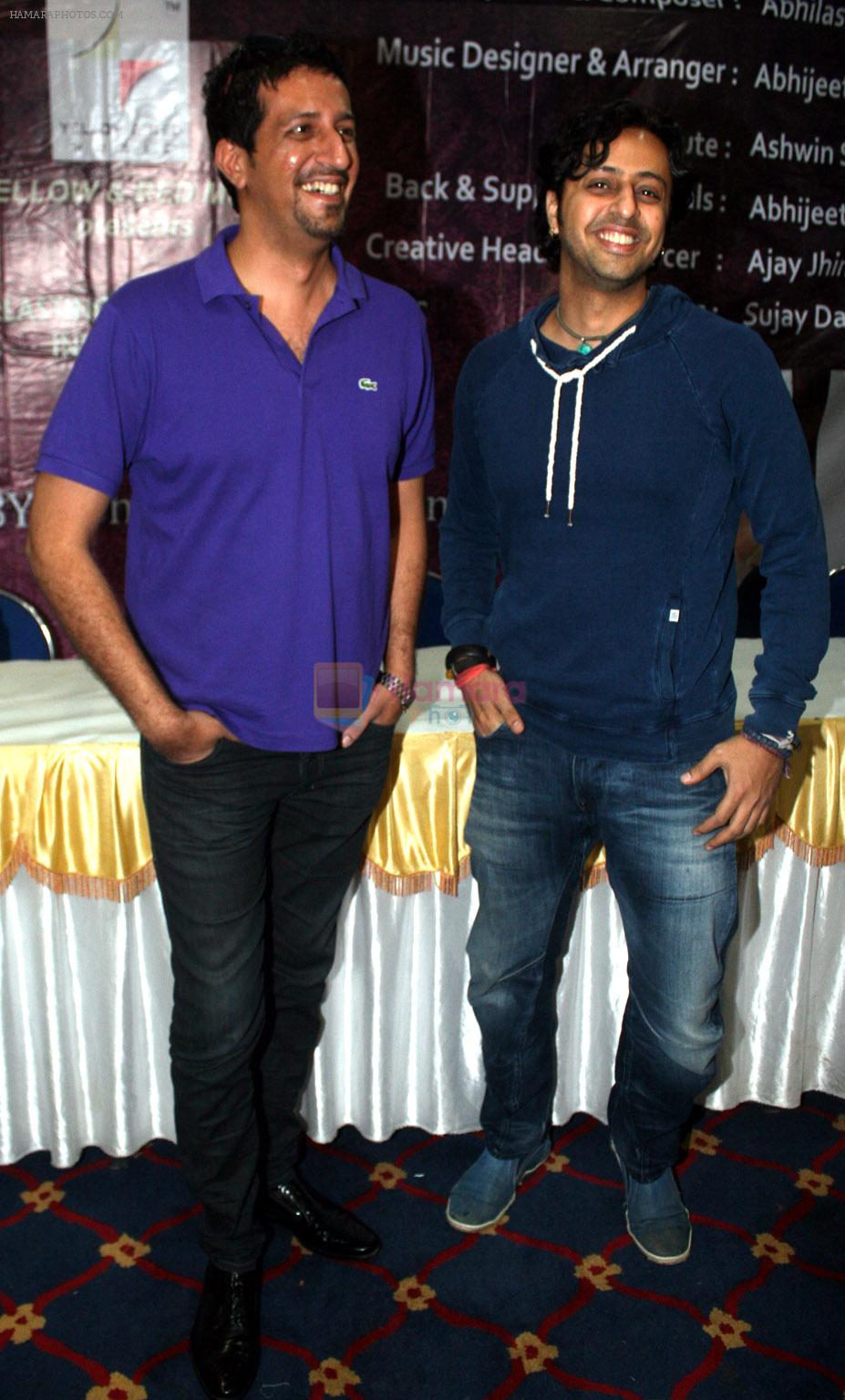 suleman & salim at the audio of Abhilasha Jhingran album Mann Tarang in Goregaon sports club on 21st April 2012