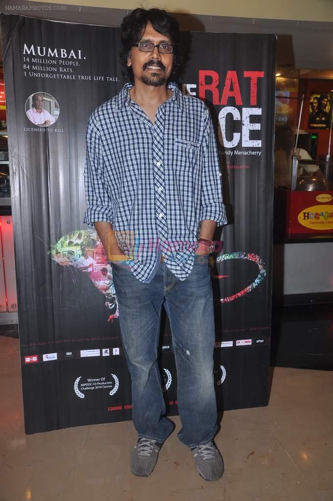 Nagesh Kukunoor at Rate Race film premiere in PVR, Mumbai on 20th April 2012