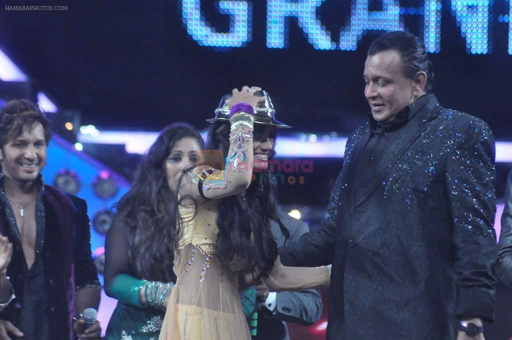 Mithun Chakraborty at Dance India Dance grand finale in Mumbai on 21st April 2012