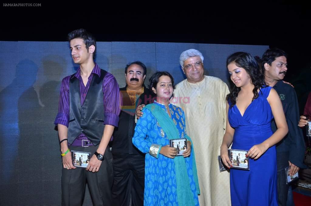 Javed Akhtar at the Music Launch of film Yeh Khula Aasmaan in Ramada on 24th April 2012