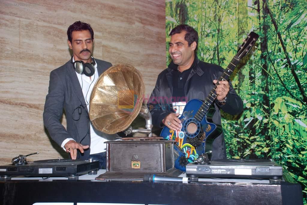 Arjun Rampal at Percept launch Lost music fest in Blue Sea on 25th April 2012