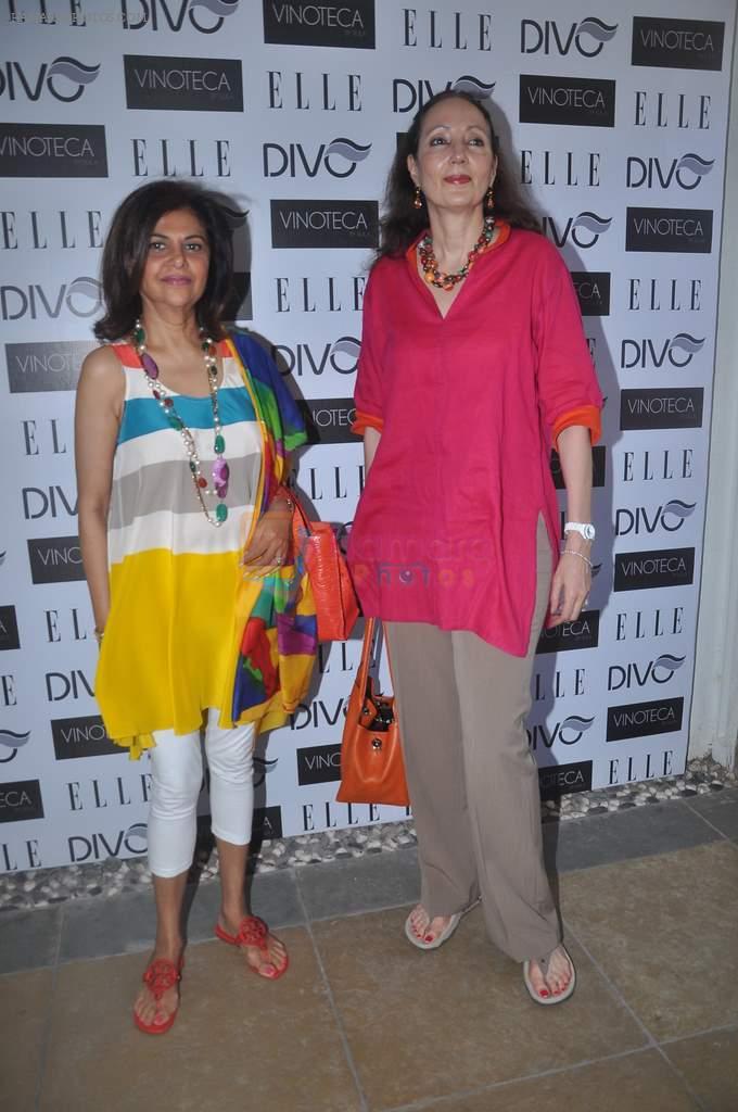 at Elle DIvo event in Vinoteca on 26th April 2012