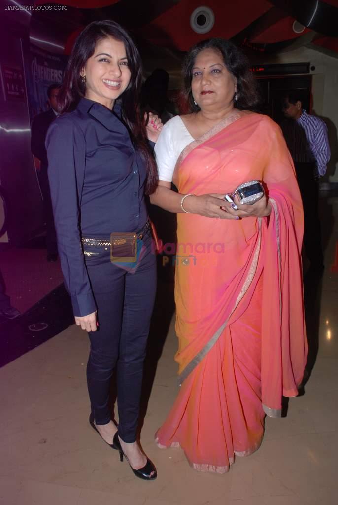 Bhagyashree at Tezz film premiere in Mumbai on 26th April 2012