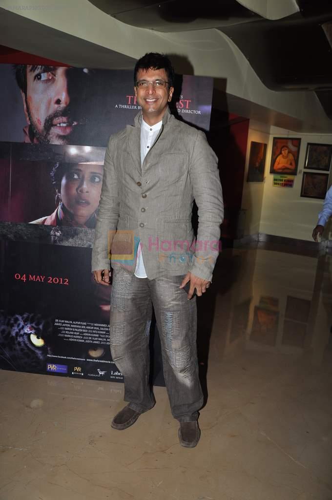 Javed Jaffrey at The Forest film Screening in PVR, Juhu on 25th April 2012