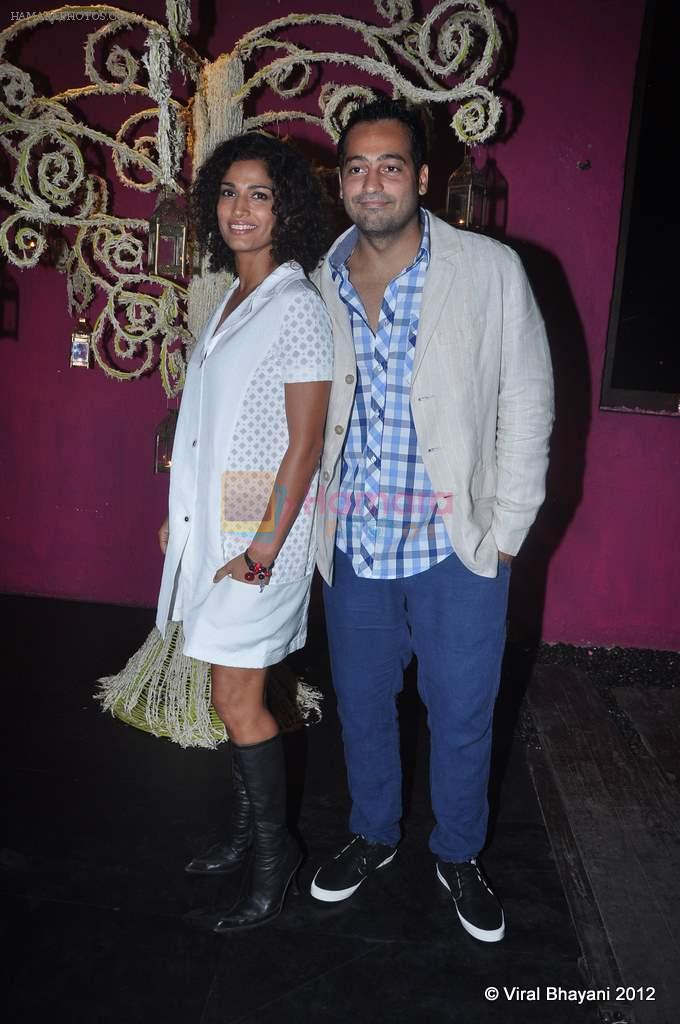 kamal sidhu at Mozez Singh collection launch in Good Earth on 28th April 2012