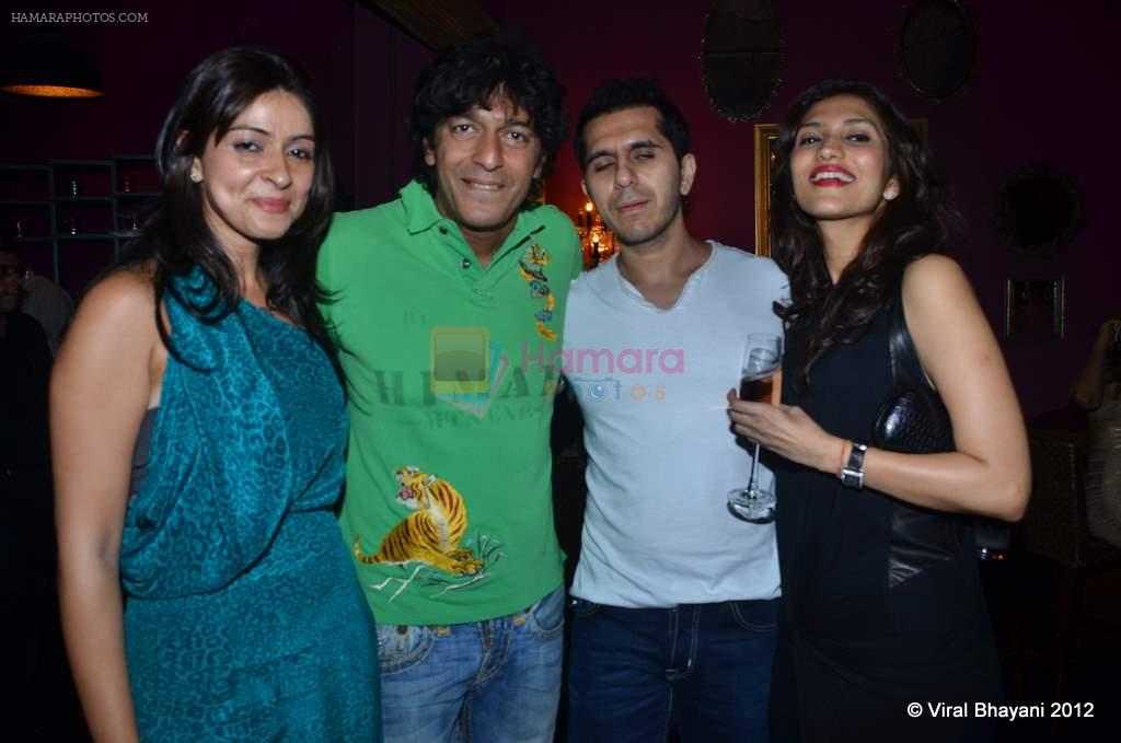Chunky Pandey at Mozez Singh collection launch in Good Earth on 28th April 2012