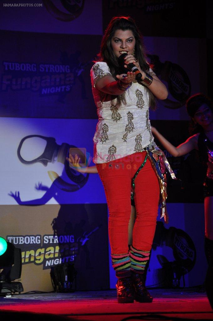 Mamta Sharma performs at Tuborg Strong Fungama Nites in Thane, Mumbai on 29th April 2012