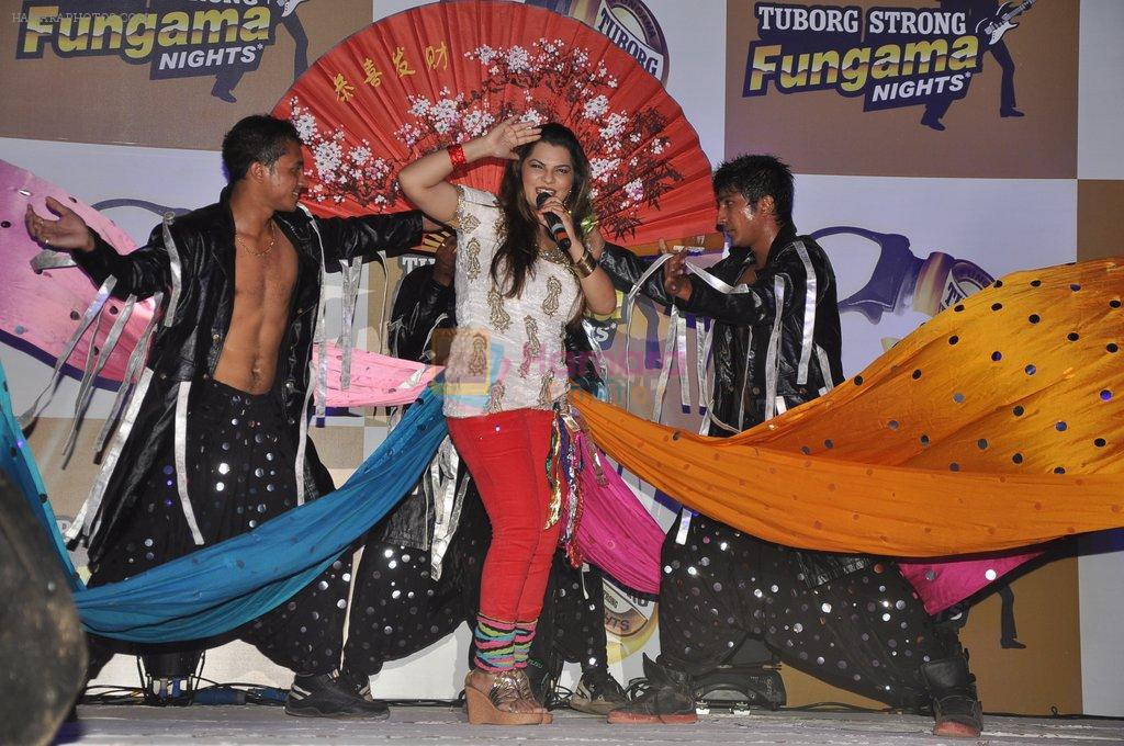 Mamta Sharma performs at Tuborg Strong Fungama Nites in Thane, Mumbai on 29th April 2012