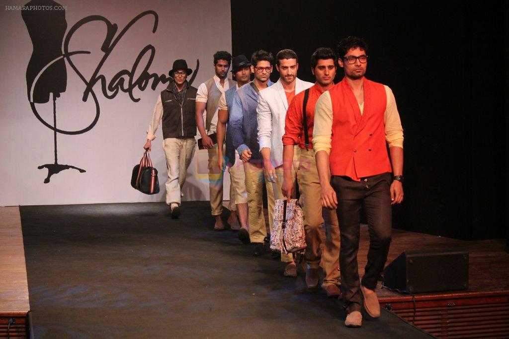 promotes Fatso at Shalom fashion show in Andrews, Bandra, Mumbai on 30th April 2012