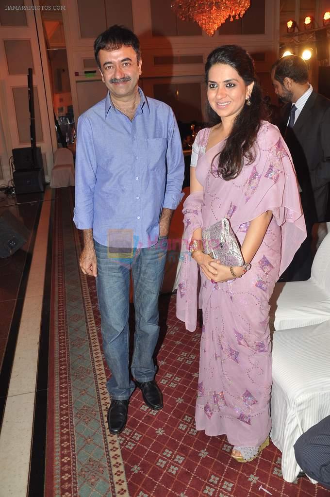 Shaina NC, Rajkumar Hirani at NBC Awards in Trident, Mumbai on 1st May 2012