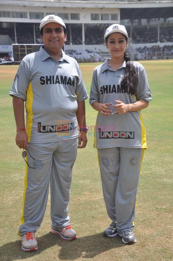 Dilip Joshi at Junnon match organised by Roataract Club of HR College on 1st May 2012