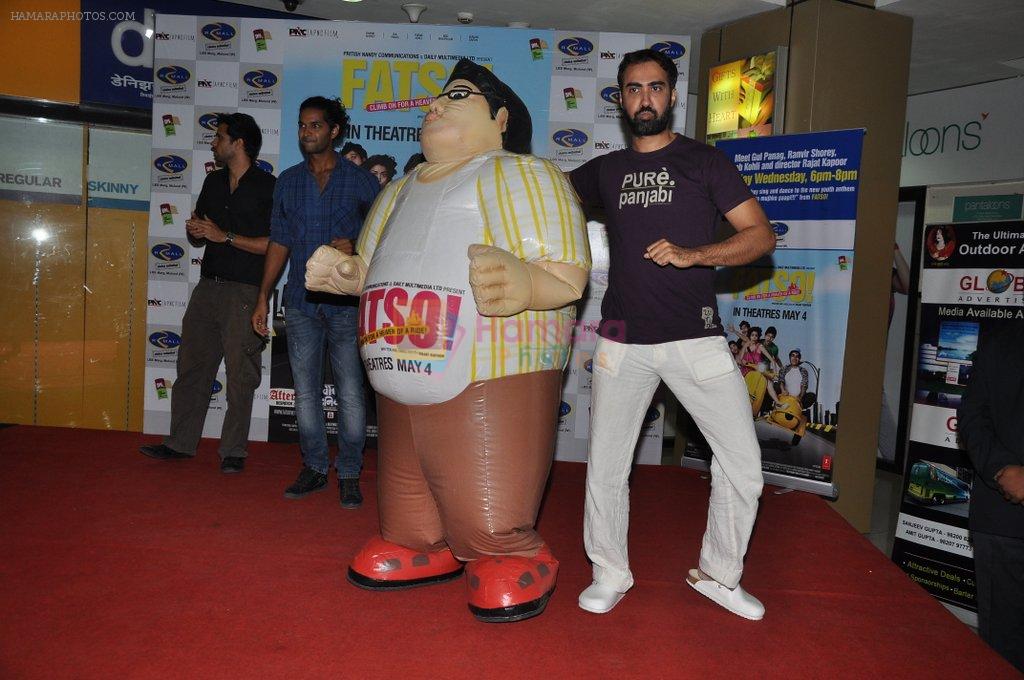 Ranvir Shorey at Fatso promotions in R-Mall, Mulund, Mumbai on 2nd May 2012