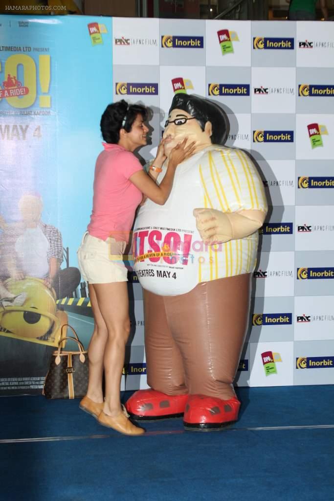 Gul Panag at Fatso film promotions in Inorbit Mall on 1st May 2012