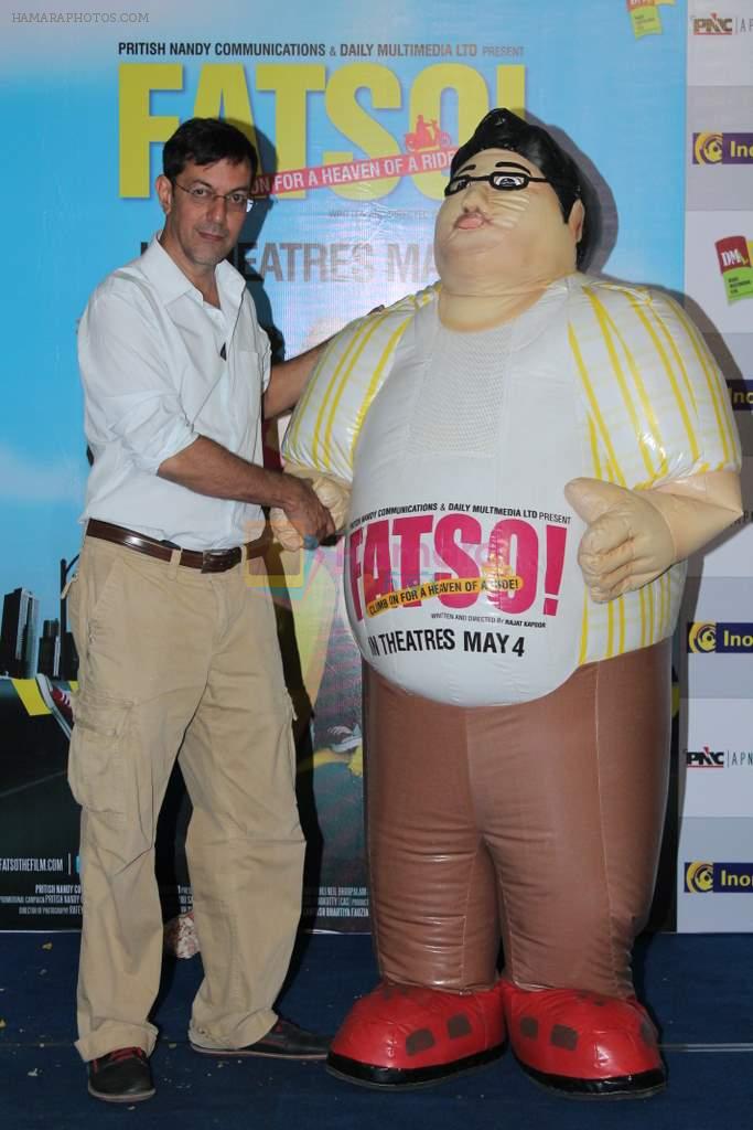 Rajat Kapoor at Fatso film promotions in Inorbit Mall on 1st May 2012