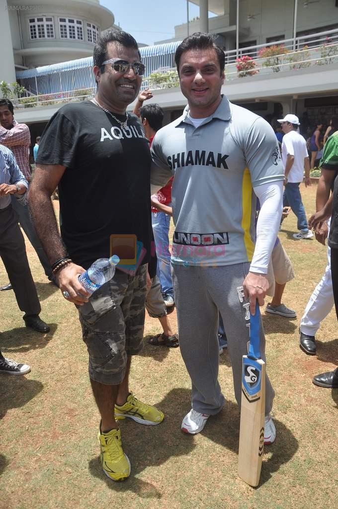 Sohail Khan at Junnon match organised by Roataract Club of HR College on 1st May 2012