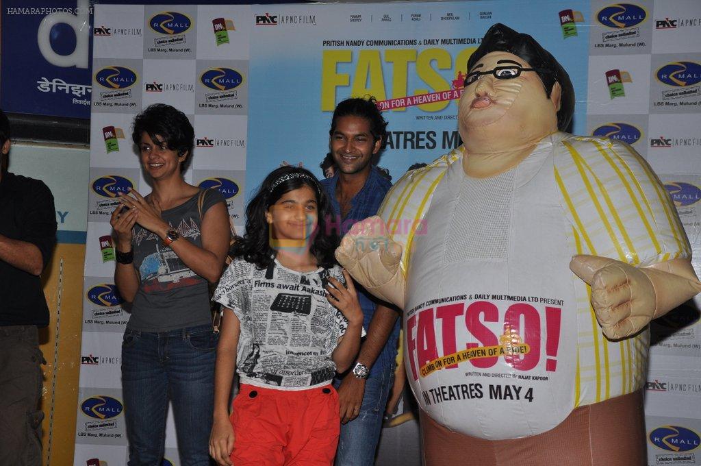 Gul Panag, Purab Kohli at Fatso promotions in R-Mall, Mulund, Mumbai on 2nd May 2012