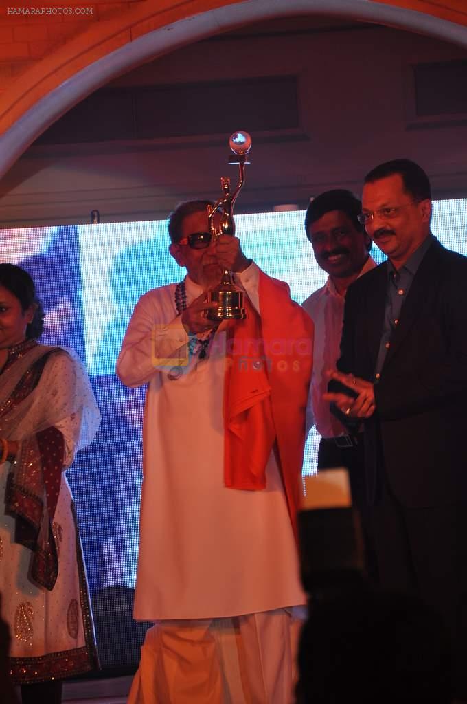 Bal Thackeray at NBC Awards in Trident, Mumbai on 1st May 2012
