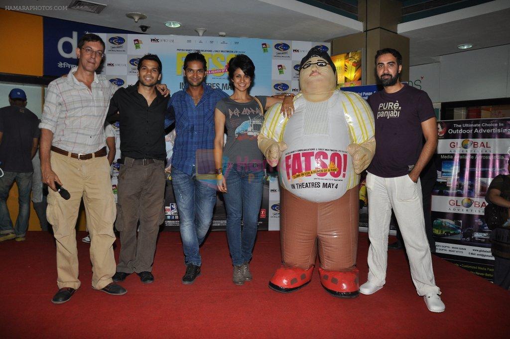 Gul Panag, Purab Kohli, Ranvir Shorey, Rajat Kapoor at Fatso promotions in R-Mall, Mulund, Mumbai on 2nd May 2012