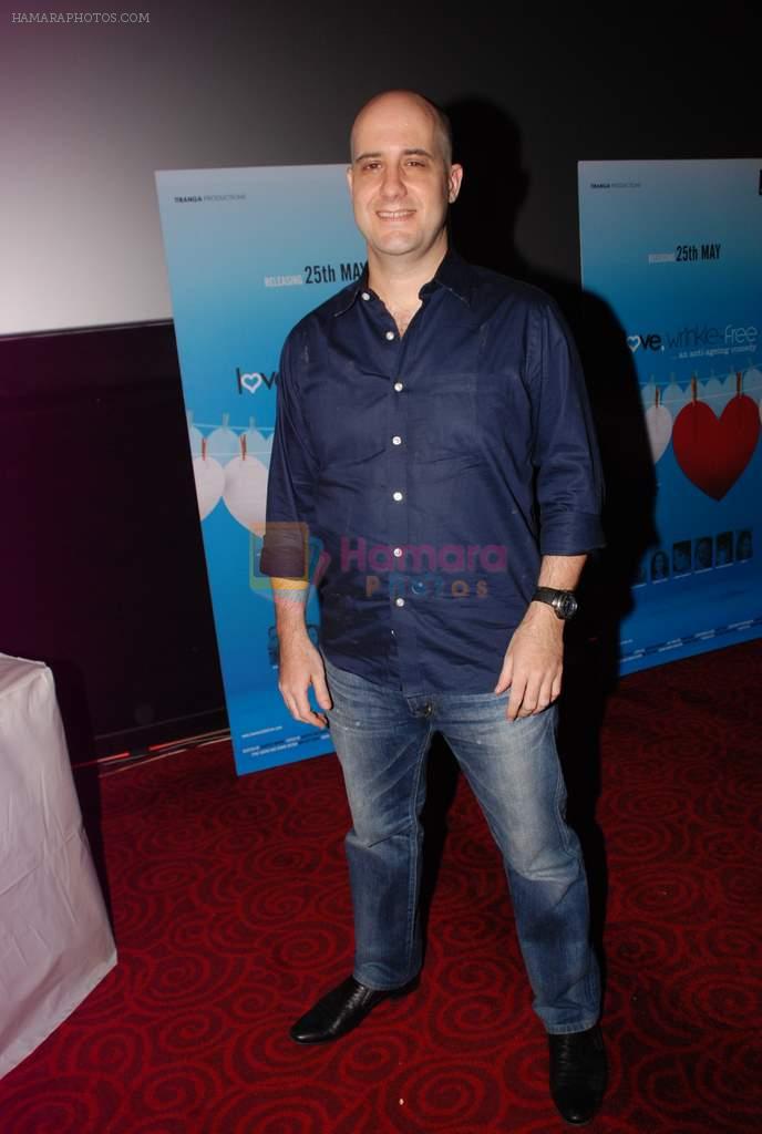 Ashwin Mushran at Love Wrinkle Free msuic launch in PVR on 3rd May 2012