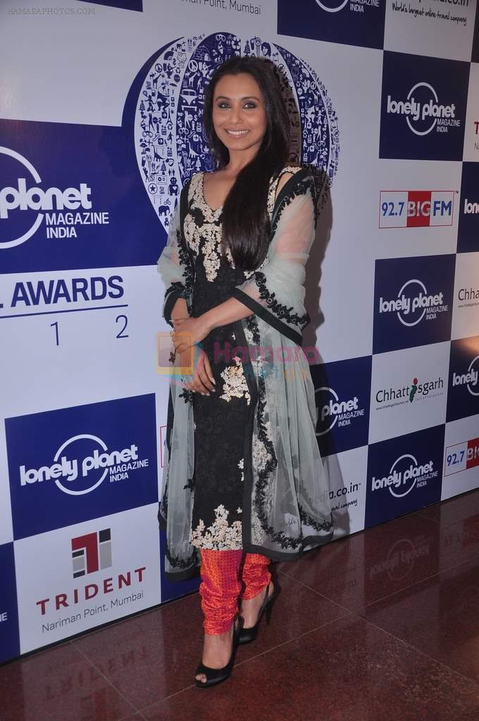 Rani Mukherjee at Lonely Planet Magazine Awards on 3rd May 2012