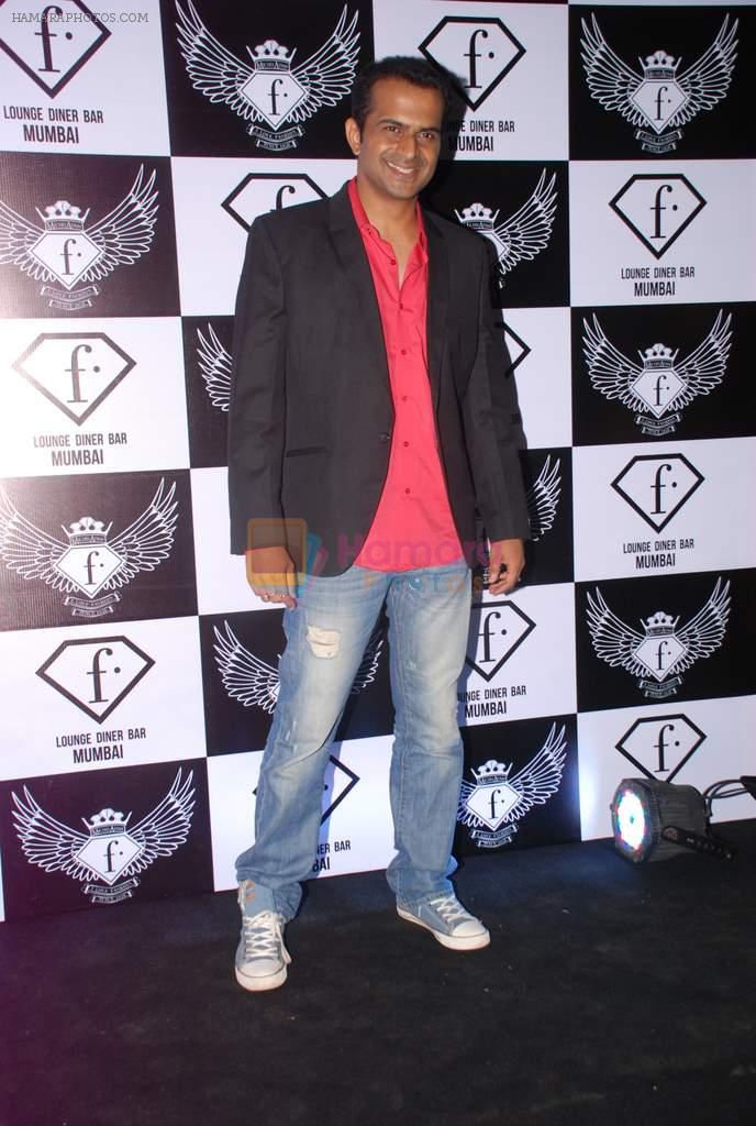 Siddharth Kannan at F Bar launch in Mumbai on 4th May 2012