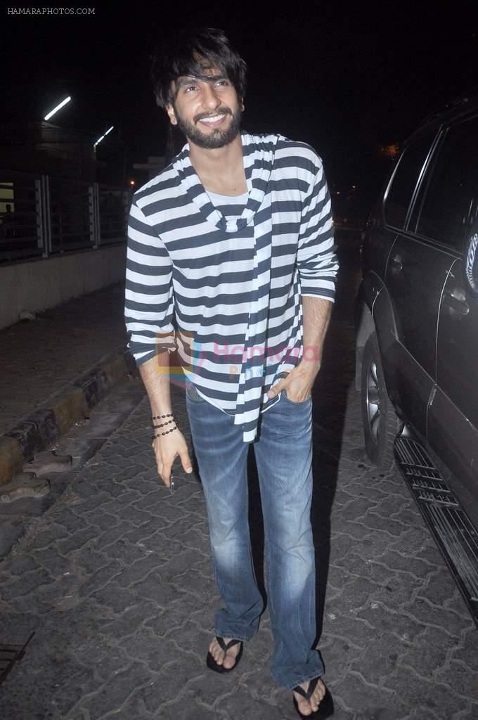 Ranveer Singh with new look snapped at PVR on 3rd May 2012