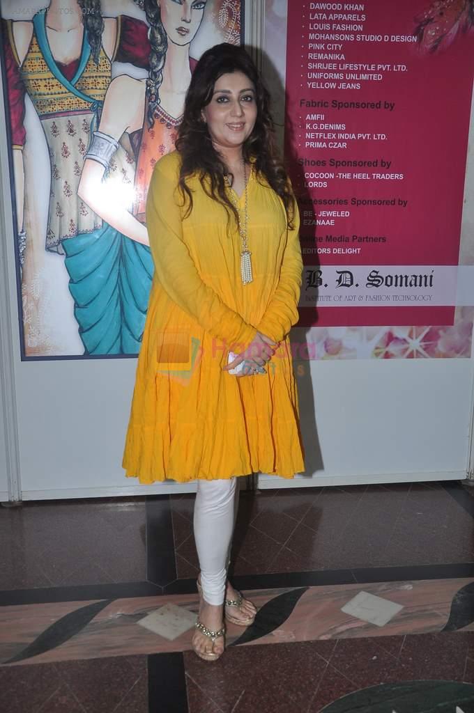 Archana Kocchar at BD Somani fashion show in Mumbai on 6th May 2012