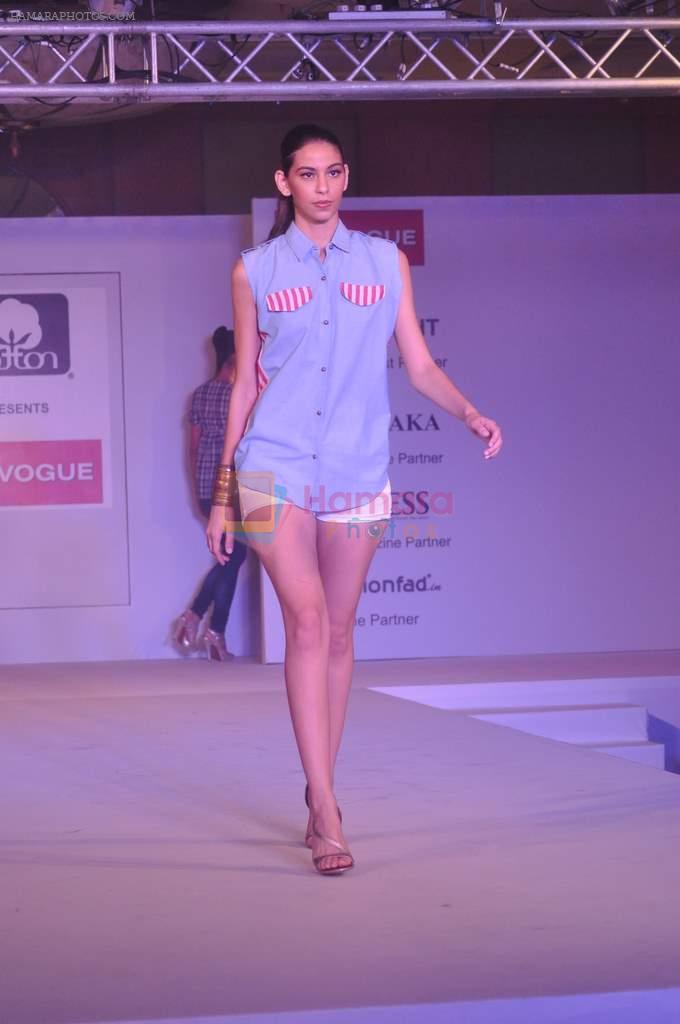 at Anita Dongre Cotton Council fashion show in Mumbai on 8th May 2012