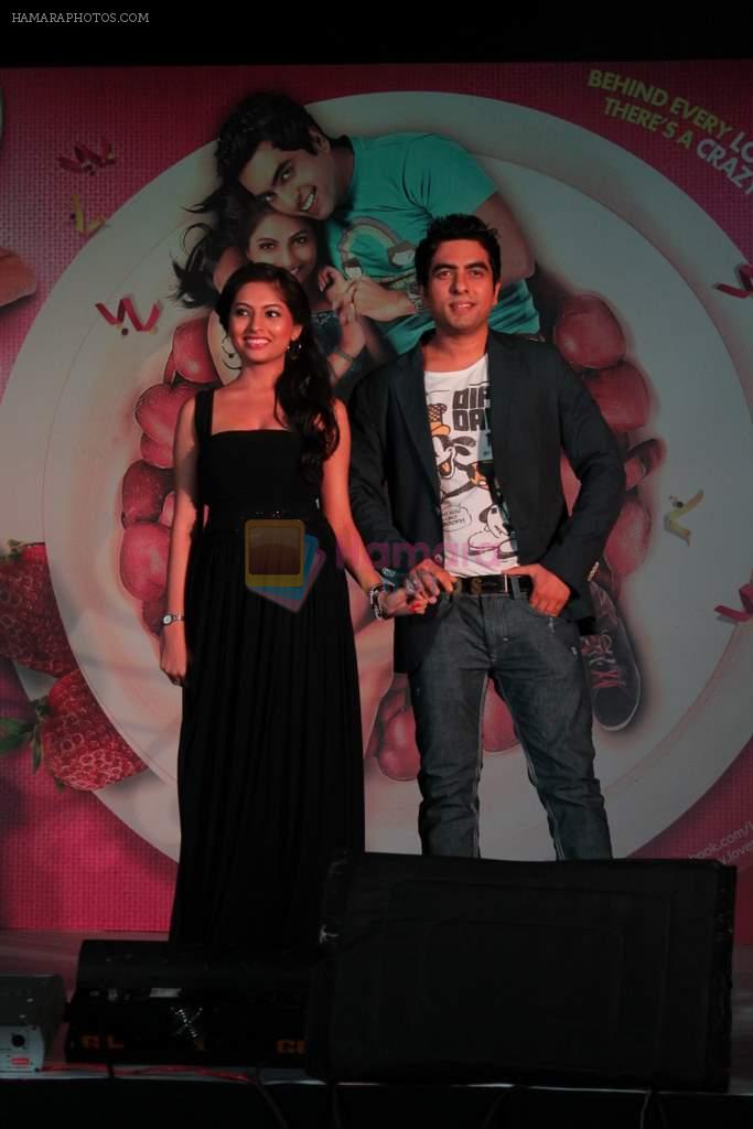 Rani Agrawal, Suhail Karim at Love Recipe music launch in Mumbai on 9th May 2012 JPG
