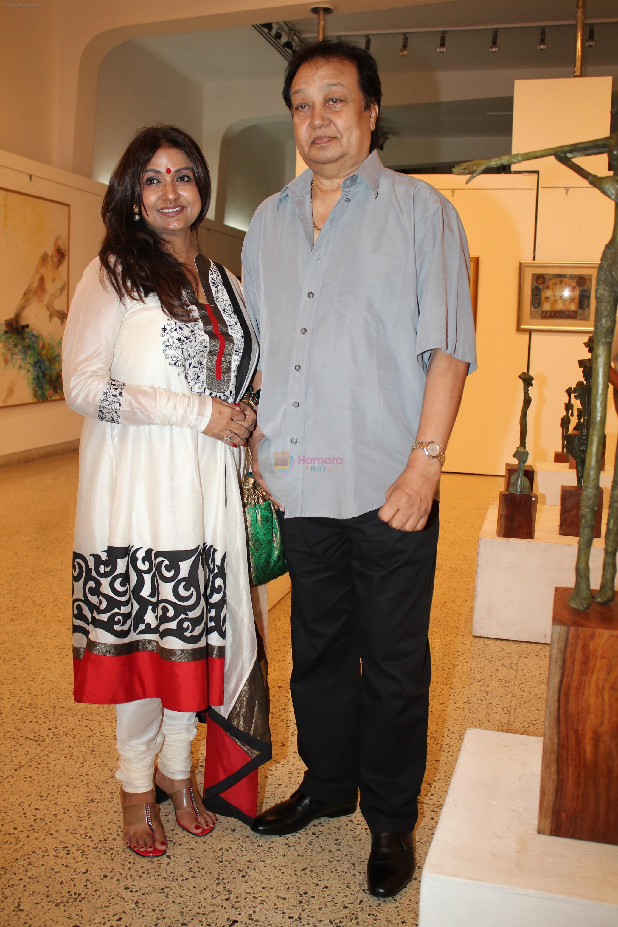 Bhupinder, Mitali Singh at Rejuvenation 2012 An exhibition of Sculptures by Basudeb Biswas & Paintings by Subroto Mandal in Jahangir Art Gallery on 9th May 2012