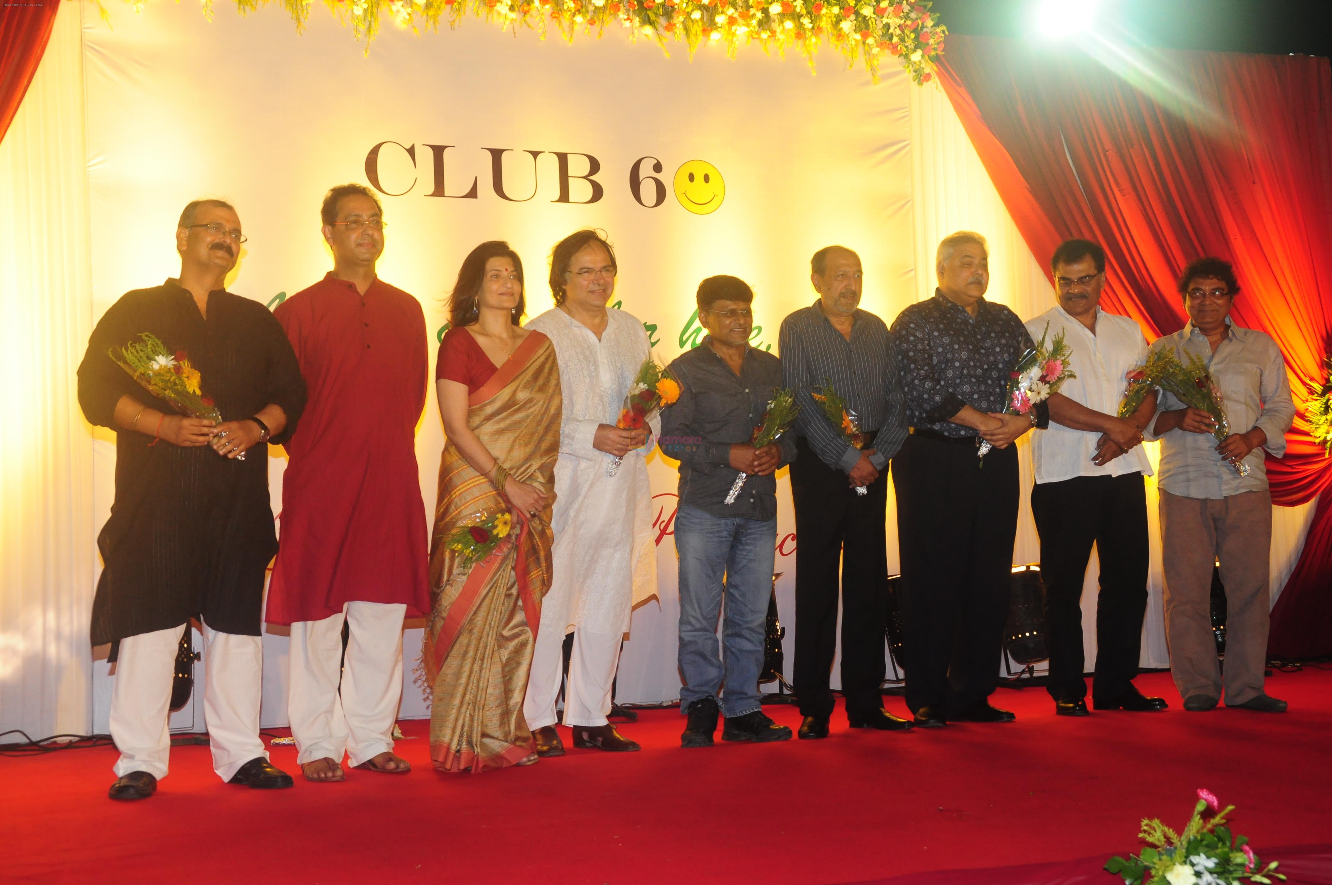 Sanjay Tripathy, Kavee Kumar, Sarika, Farooque Sheikh, Raghubir Yadav Tinu Anand,Satish Shah, Sharat Saxena, Vineet Kumar at Club 60 Mahurat in Mumbai on 12th may, 2012