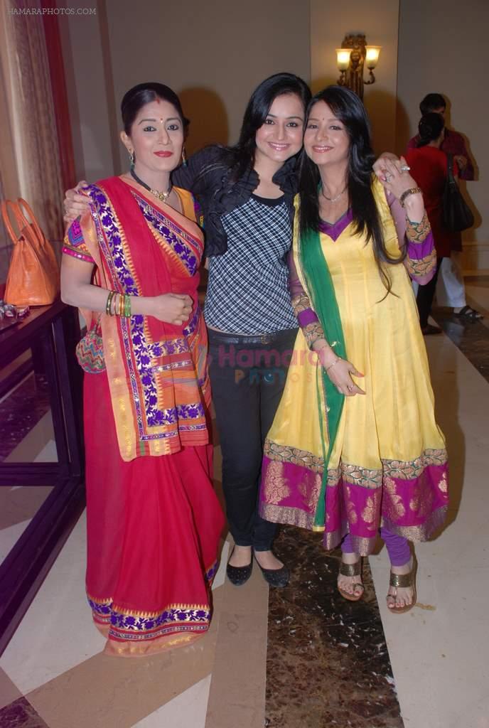 Muskaan Mehani ,Shweta Choudhary at Bhai Aur Bhaiyya serial launch by Vipul Shah in J W Marriott,  Mumbai on 15th May 2012