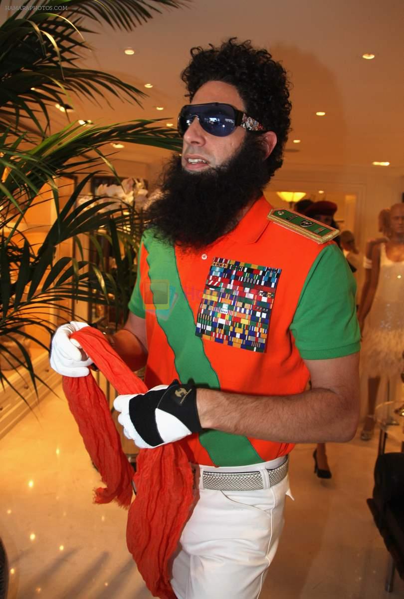 Sacha Baron Cohen at The Dictator film premiere at Cannes on 16th May  2012