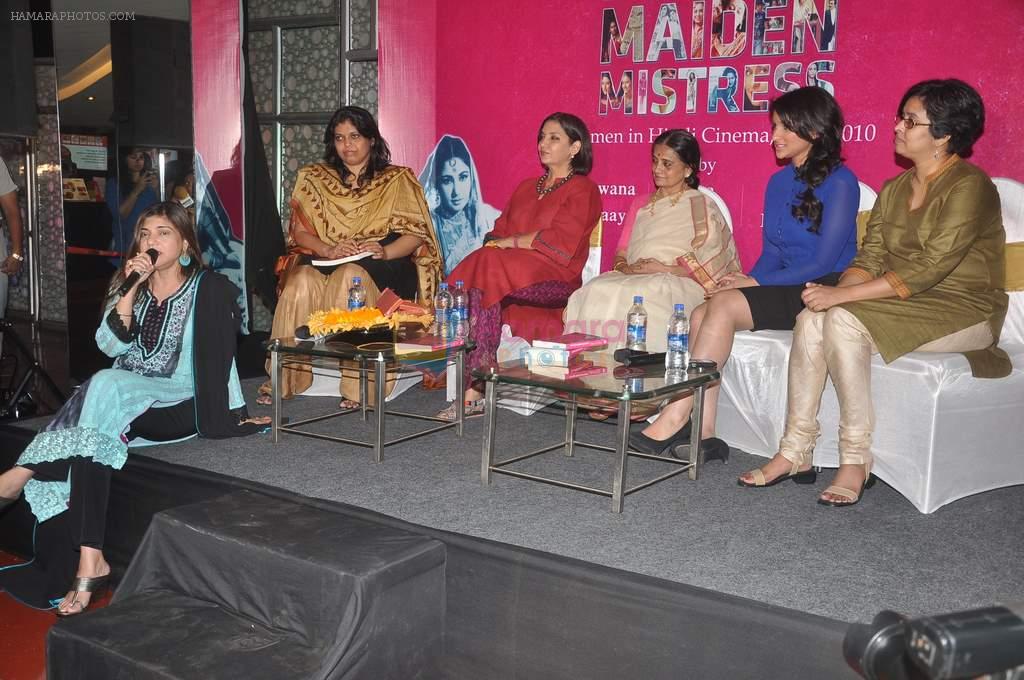 Parineeti Chopra and Shabana Azmi at Mother Maiden book launch in Cinemax on 18th May 2012