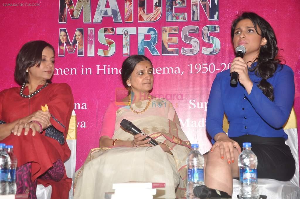 Parineeti Chopra and Shabana Azmi at Mother Maiden book launch in Cinemax on 18th May 2012