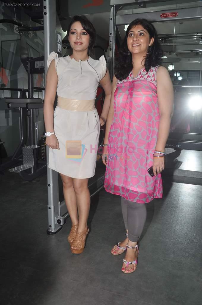Devshi Khanduri at Physemo Fitness Studios in Kotia Nirman, Behind Fun Republic, Andheri on 18th May 2012