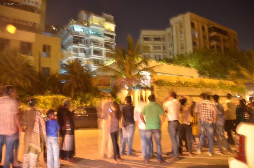at Farhan Akhtar's house warming bash in  Bandstand, Mumbai on 20th May 2012