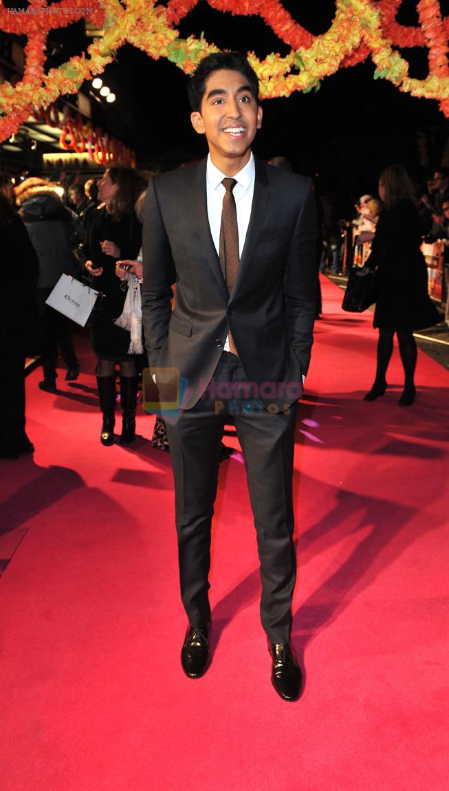 Dev Patel at The Best Exotic Marigold Hotel premiere