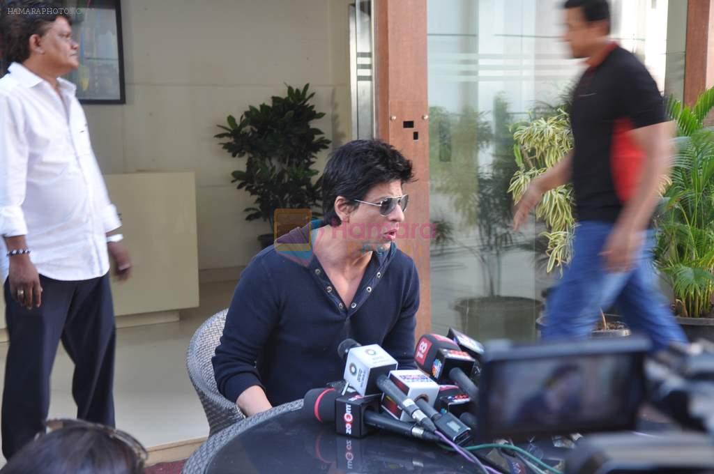 Shahrukh Khan summons press meet  on 21st May 2012